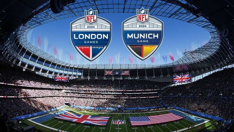 lodon and munich nfl logos